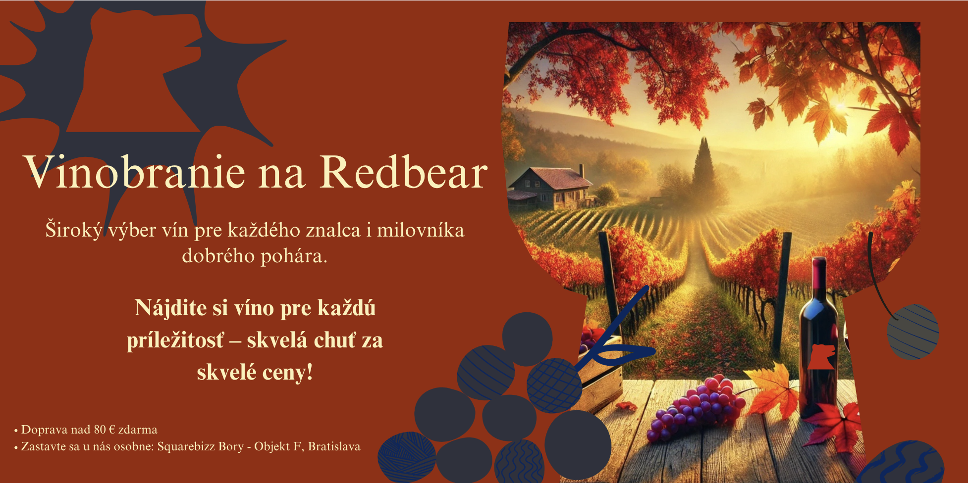 Vinobranie_Redbear_vino_eshop_alko_nealko